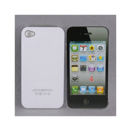 Carcasa iphone 4 4s estilo blanco