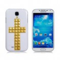 Carcasa Galaxy S4 estilo cruz blanca